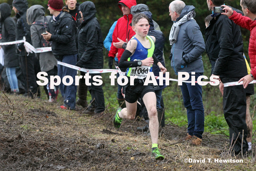 Boys under-15s, National Cross Country Relay Champs., Berry Hill Park, Mansfield.  Photo: David T. Hewitson/Sports for All Pics